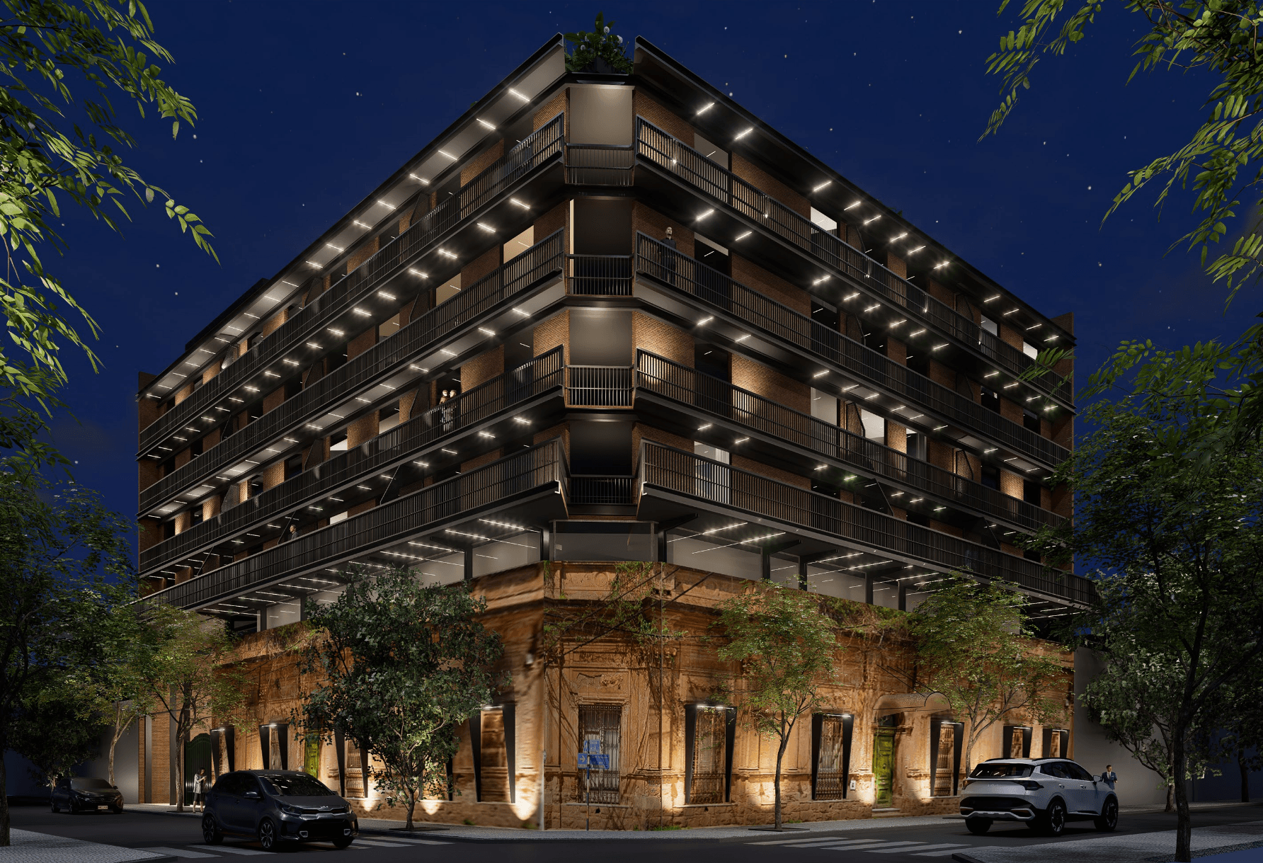 Palacio MG — Fachada patrimonial